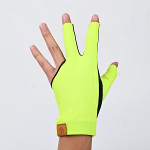 Color-blocked Pool And Billiards Gloves